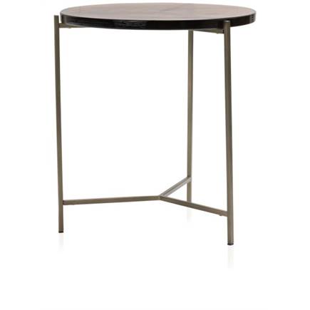 Coco Maison Rick bijzettafel H46cm Bruin